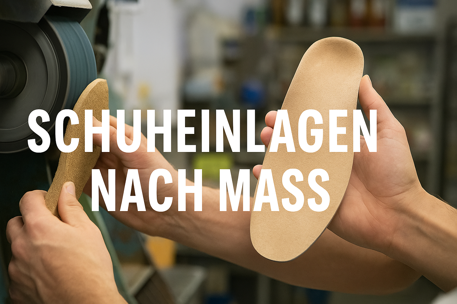 Schuheinlagen nach Mass